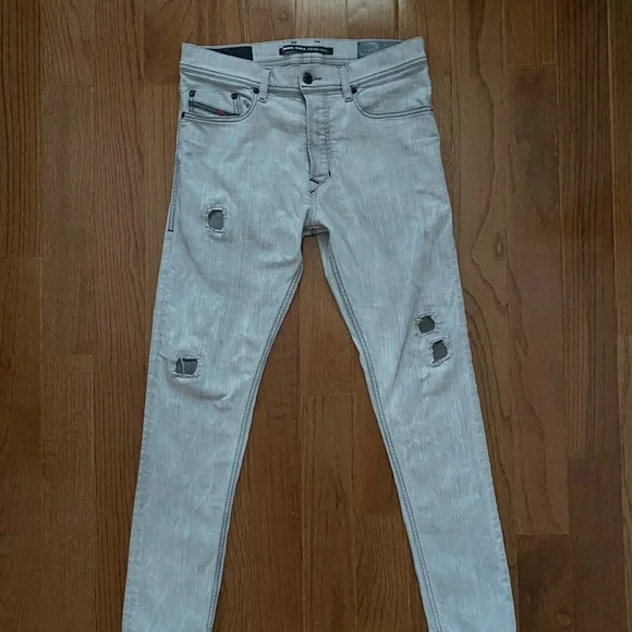 Authentic Diesel DNA F/W 2016 0676M Stretch Tepphar Slim Carrot Fit Jeans - Picture 11 of 14